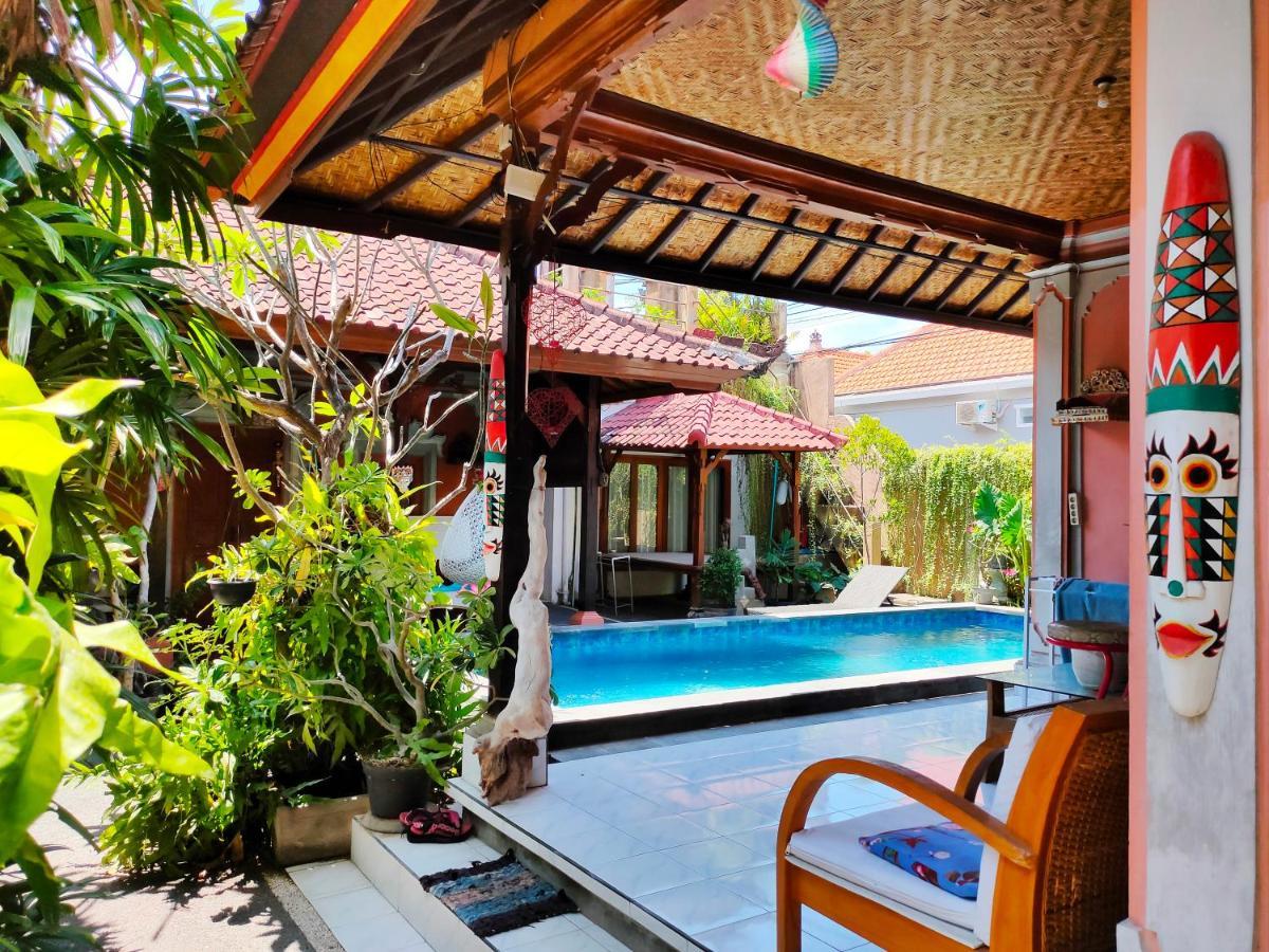 G Saskara Homestay Sanur Exterior foto