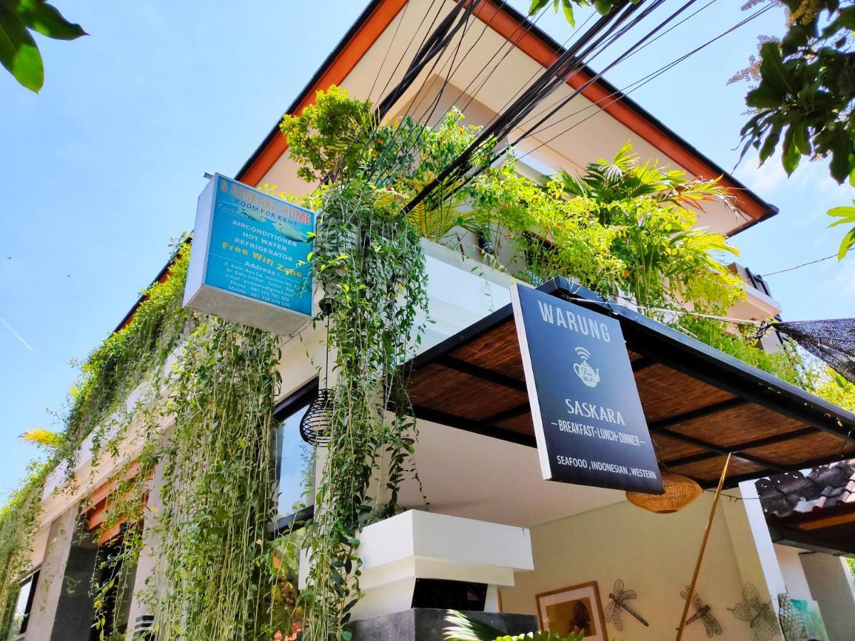 G Saskara Homestay Sanur Exterior foto